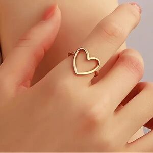 Gold Heart Ring